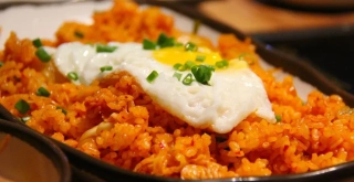 Receta de Arroz con tomate  y huevo