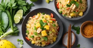 Recipe of Pineapple Fried Rice