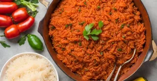 Receta de Arroz Jollof