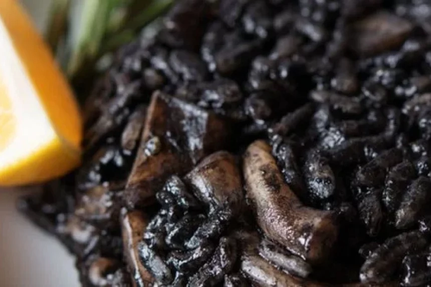 Receta de Arroz negro