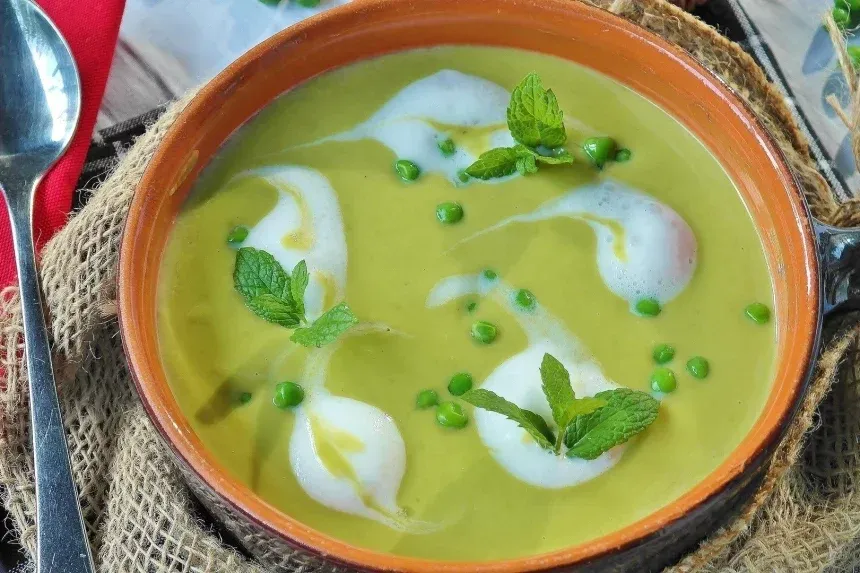 Recipe of Canary Islands peas.