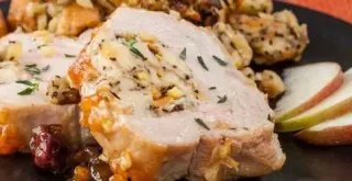 Recipe of Stuffed pork roast