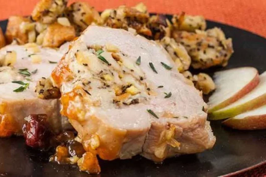 Recipe of Stuffed pork roast