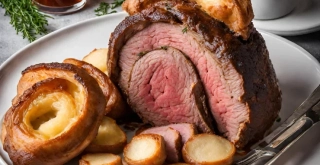 Recipe of Roast Beef with Yorkshire Pudding