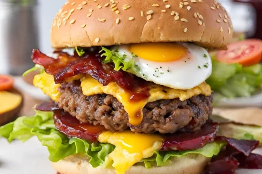 Receta de Aussie Burger