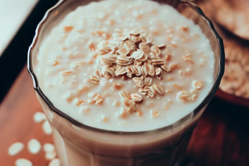 Receta de Avena con leche