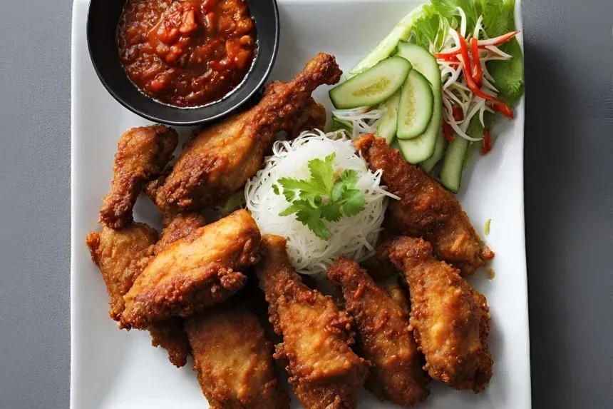 Receta de Ayam Penyet