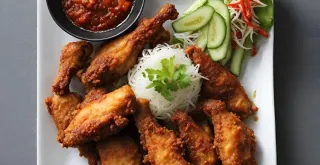 Receta de Ayam Penyet