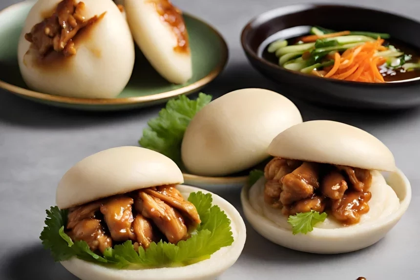 Recipe of Soy Sauce Chicken Bao (Braised Chicken Buns)