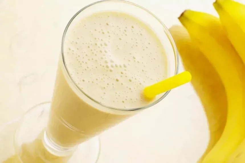 Receta de Batido de plátano y yogur