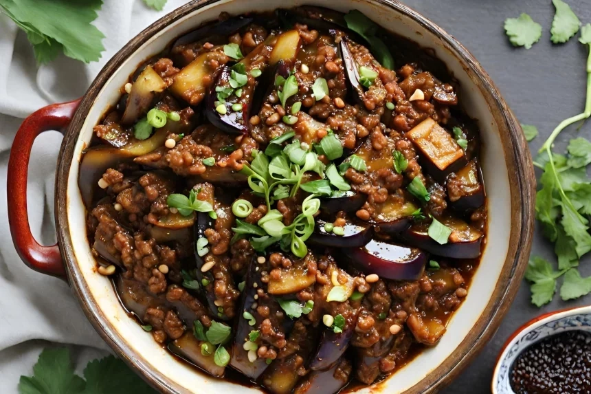 Receta de Berenjenas Mapo