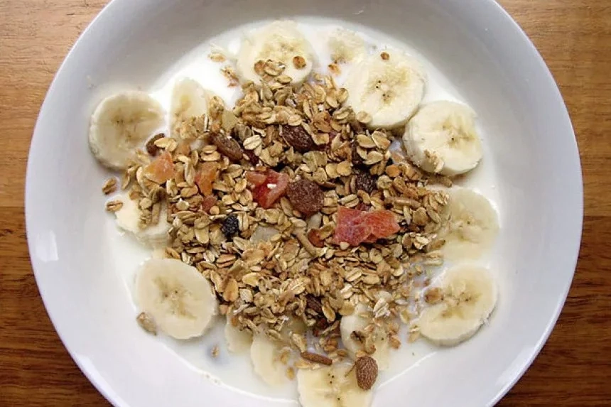 Receta de Bircher müesli