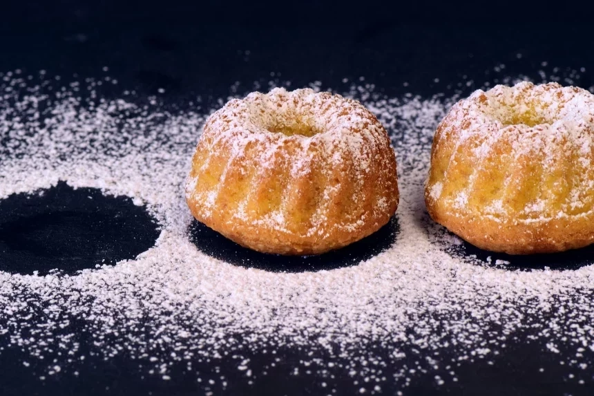 Receta de Bizcocho de manzana con avena