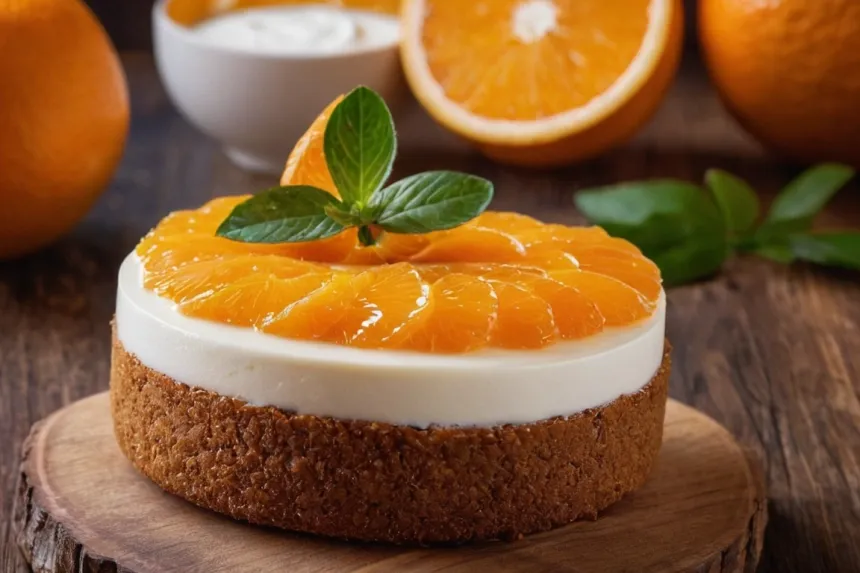 Recipe of Orange cake and steamed yogurt with lekué