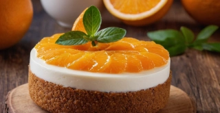 Recipe of Orange cake and steamed yogurt with lekué