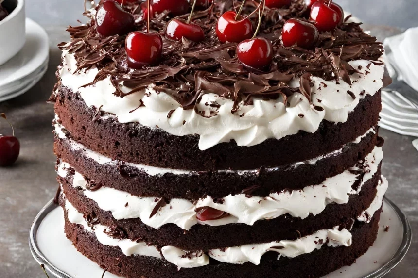 Receta de Black Forest Cake