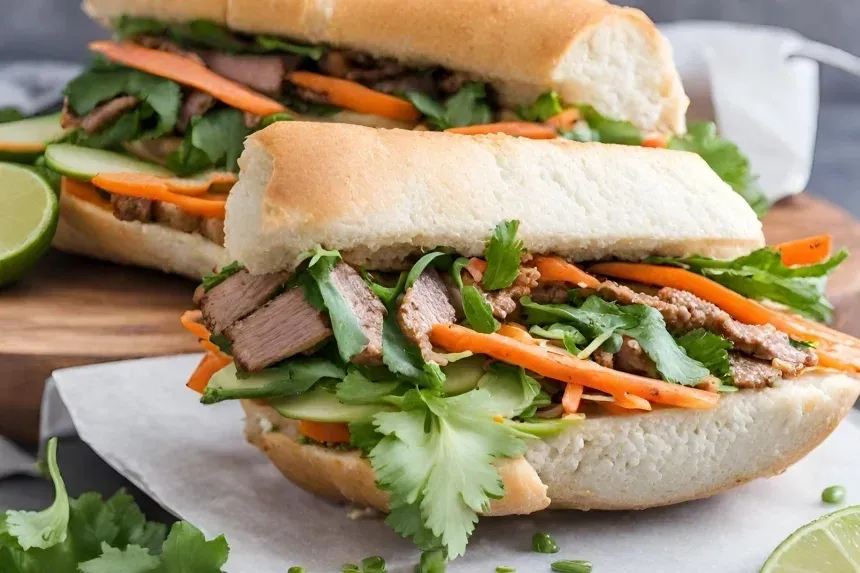 Receta de Bocadillo Banh Mi