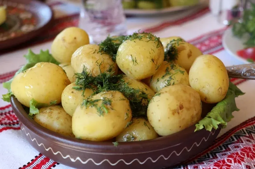 Recipe of Borage with potatoes