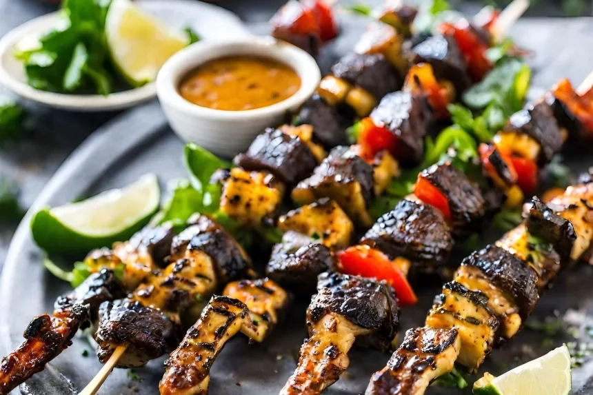 Receta de Brochetas de Cocodrilo