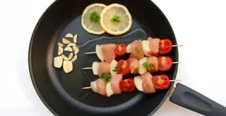 Recipe of Trout skewers and wings