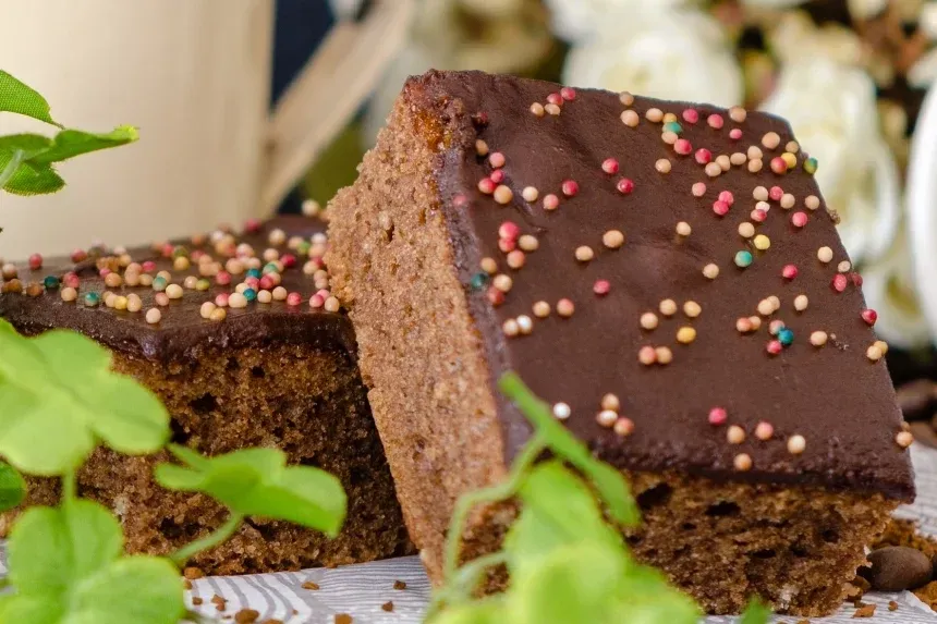 Receta de Brownie de harina almendras.