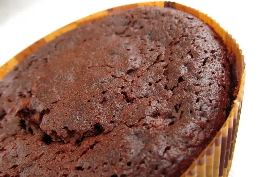 Receta de Brownie sin gluten de guisantes