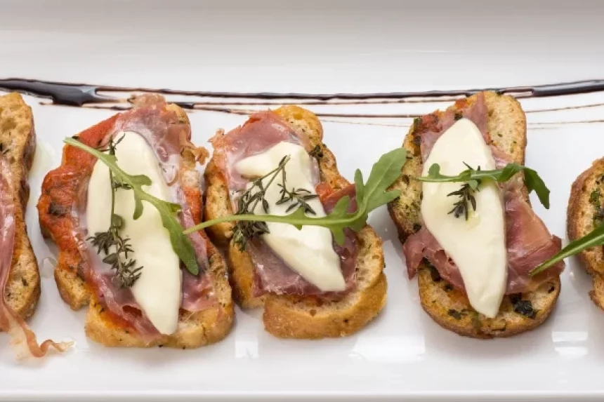 Receta de Bruschetta de queso stracchino y alcachofa a la romana