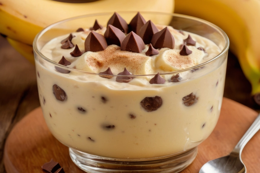 Recipe of Banana pudding with chocolate chips