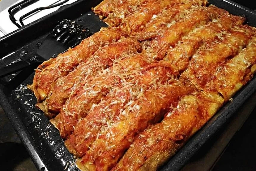 Receta de Canelones de berenjena