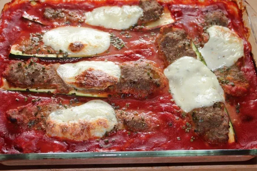 Recipe of Stuffed minced meat.