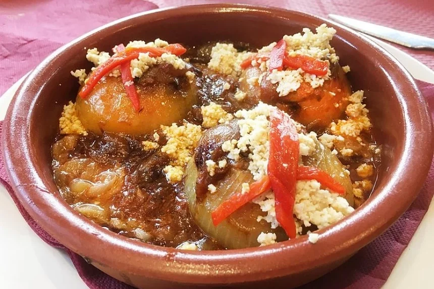 Receta de Cebollas rellenas