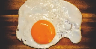 Receta de Cena rápida huevos a la plancha