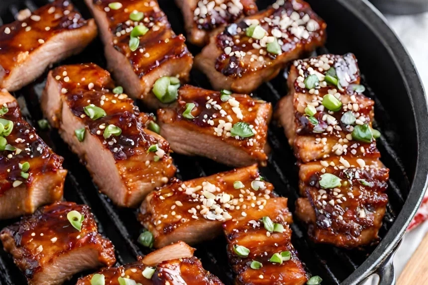 Recipe of Honey Glazed Barbecue Pork