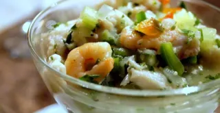 Recipe of Chorito-shrimp ceviche