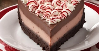 Receta de Cheesecake de Chocolate y Menta