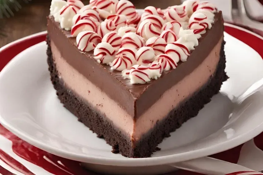 Recipe of Chocolate Peppermint Cheesecake