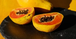 Receta de Cheesecake de papaya