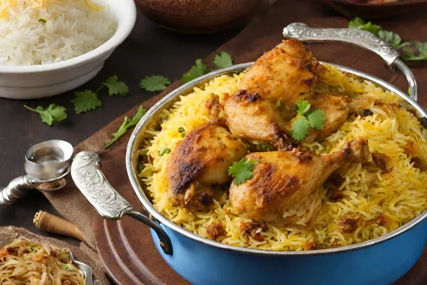 Receta de Chicken Biryani