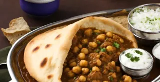 Receta de Chole Bhature