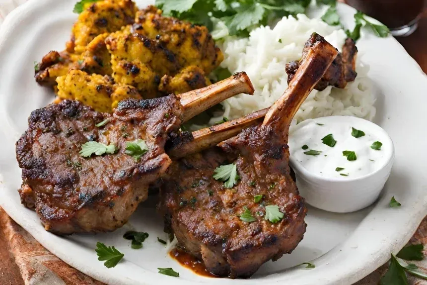 Recipe of Tandoori Lamb Chops