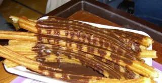 Recipe of Churros stuffed with Nutela