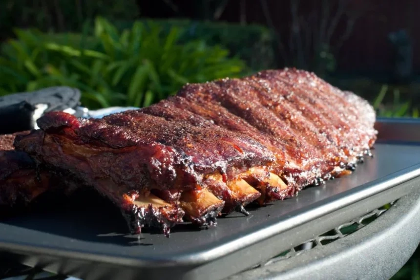 Receta de Costillas de cerdo con mostaza, miel y cilantro