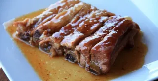 Recipe of Pork ribs with teriyaki sauce