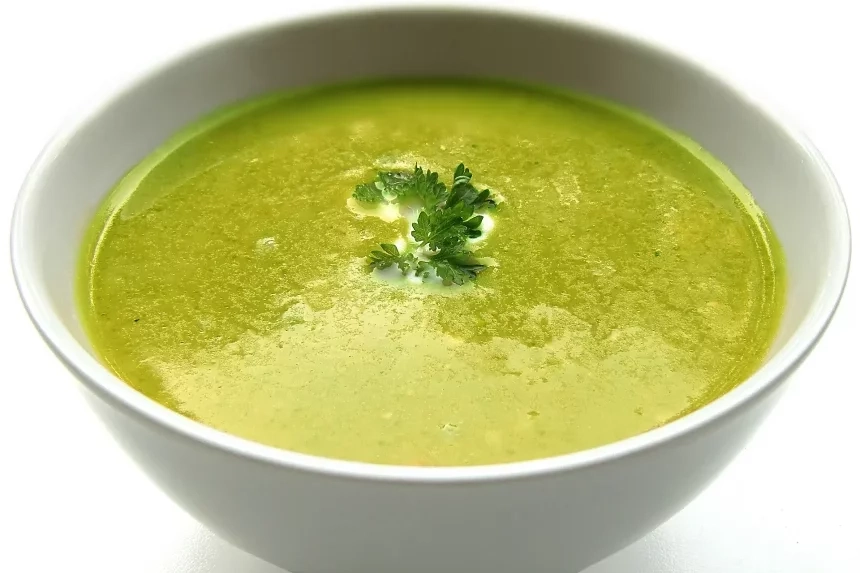 Receta de Crema de calabacín con menta