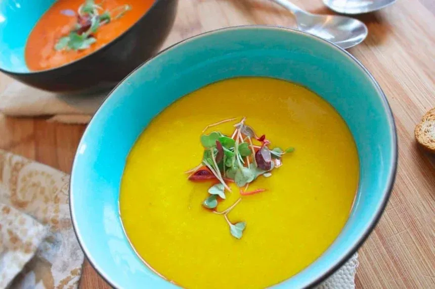 Recipe of Pumpkin and cod cream