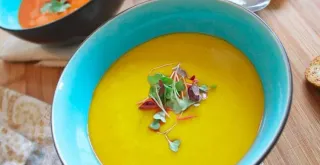 Recipe of Pumpkin and cod cream