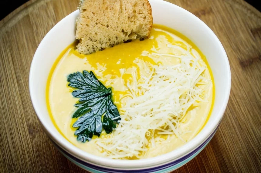 Receta de Crema de verduras y calabaza.