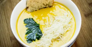 Recipe of Vegetable and pumpkin cream.