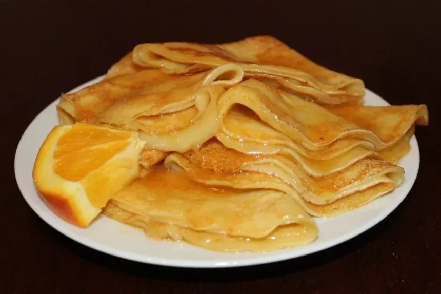 Recipe of Crepes Suzette