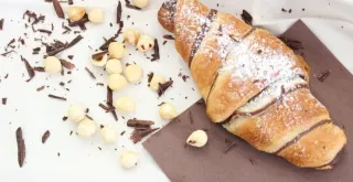 Recipe of Croissants filled with chocolate airfryer